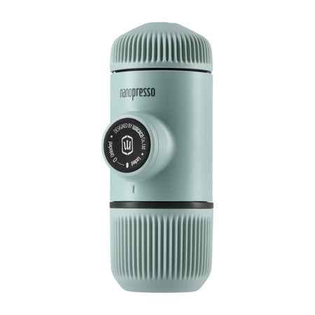 Wacaco Nanopresso - Przenośny Podróżny ekspres do kawy - Arctic Blue z etui