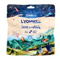 Lyommy - Żywność liofilizowana Leczo z cukinią 350 g