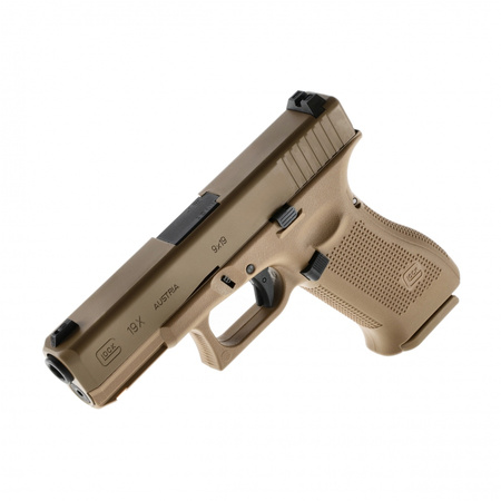 Glock - Replika pistolet ASG Glock 19X 6 mm coyote green gas