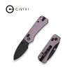 Nóż składany CIVIVI Baby Banter 2 Purple Aluminium, Black Stonewashed Nitro-V by Ben Petersen (C23074-2)