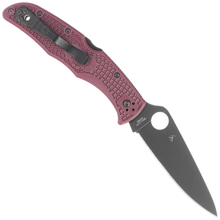 Nóż składany Spyderco Endura 4 Sprint Run Burgundy FRN, TiCN Micro-Melt PD#1 by Sal Glesser (C10BGBKP)