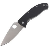 Nóż składany Spyderco Tenacious G-10 Black Plain - C122GP