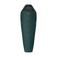 Alpinus - Śpiwór Fiber Pro 800 dla praworęcznych - zielony