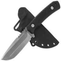 Nóż Fox Monteserra Black G10, Stonewashed Niolox by GZ Tactical Knives (FX-628 G10B)