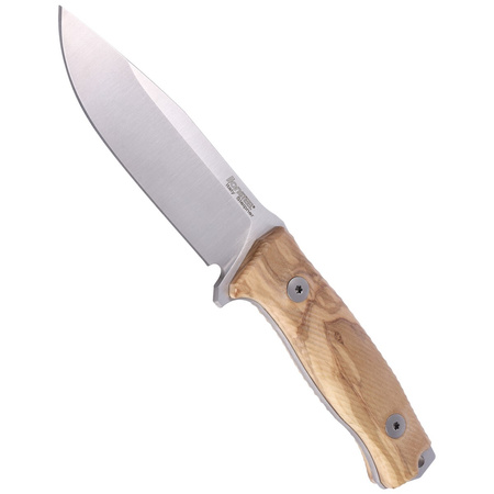 Nóż LionSteel G10 Canvas Olive Woods, Satin Blade (M5 UL)