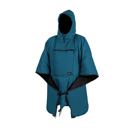 Helikon - Poncho Swagman Roll ocieplane - Aqua Blue - PO-SMR-NL-1H