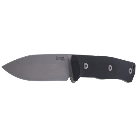 Nóż LionSteel Bushcraft G10 Black / Satin Blade (B35 GBK)