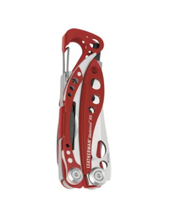 Multitool Leatherman Skeletool CX Red (832310) - 7 narzędzi