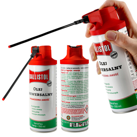 Ballistol - Olej uniwersalny spray z dyszą VarioFlex 350 ml