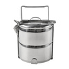 Menażka stalowa - Zestaw naczyń Zebra Food Carrier 10 cm x 2