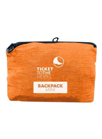 Ticket To The Moon - Plecak składany Mini Backpack Premium - Terracotta