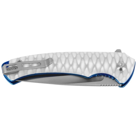 Nóż składany Civivi Voidflare Greyish White Resin, Satin 14C28N (C24040-2)