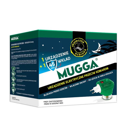 Mugga Elektrofumigator z wkładem 45 nocy - 35 ml