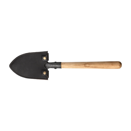 Dębowa Kuźnia - Saperka kuta PanzerSpade + Pochewka, brązowa