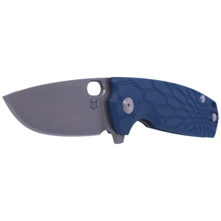 Nóż składany FOX CORE by Jesper Voxnaes / Stone Washed Blade (FX-604 BL)