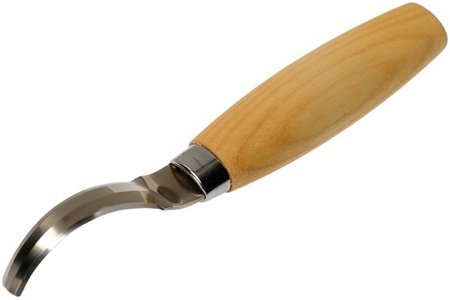 MORAKNIV - Nóż łyżkowy Mora Hook Knife 163 Double Edge (S) ze skórzaną pochwą 