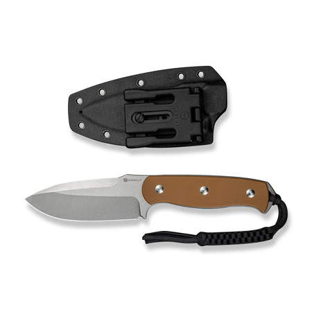 Nóż Sencut Toxodon Brown G10, Stonewashed 9Cr18MoV (S24036-3)