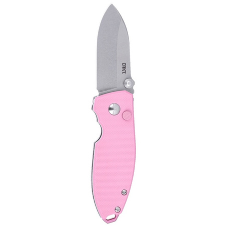 Nóż składany CRKT 2474 P - SQUID BUTTON LOCK ROSE