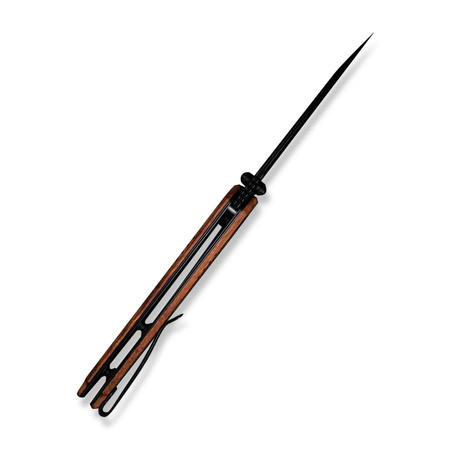 Nóż składany Sencut Awassi Guibourtia Wood, Black 9Cr18MoV (S24065-3)