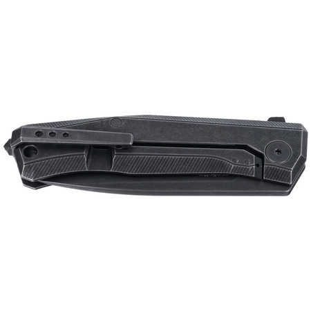 Nóż składany LionSteel Myto Old Black Titanium / Black Blade (MT01B BW)