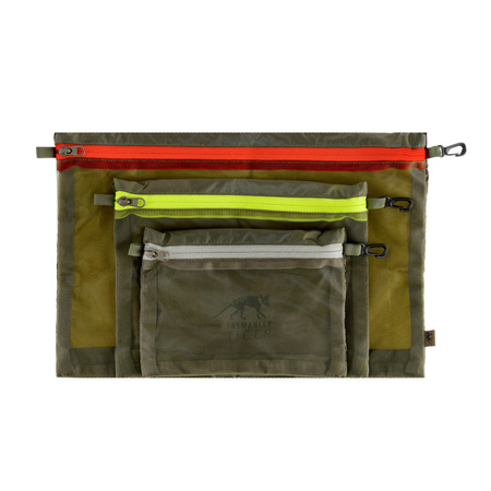 Tasmanian Tiger - Zestaw organizerów Mesh Pockets, oliwkowy
