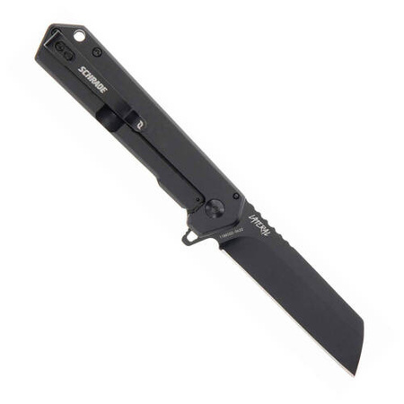 Schrade - Nóż składany EDC Lateral BLK - AUS-8 - Czarny/Ciemnoszary - 1159293