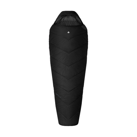 Alpinus - Śpiwór Fiber Pro 1300 dla praworęcznych - antracytowy