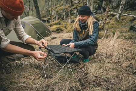 Stolik turystyczny składany Robens Adventure Aluminium Table S