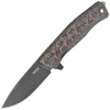 Nóż składany LionSteel Myto Snake Skin Fat Carbon, Old Black MagnaCut by Molletta (MT01 MC SS)