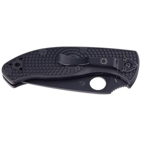 Nóż składany Spyderco Tenacious FRN Black, Black Blade Spyder (C122PSBBK)