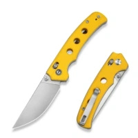 Nóż składany Civivi Noctis Yellow G10, Satin Nitro-V (C24020C-2)