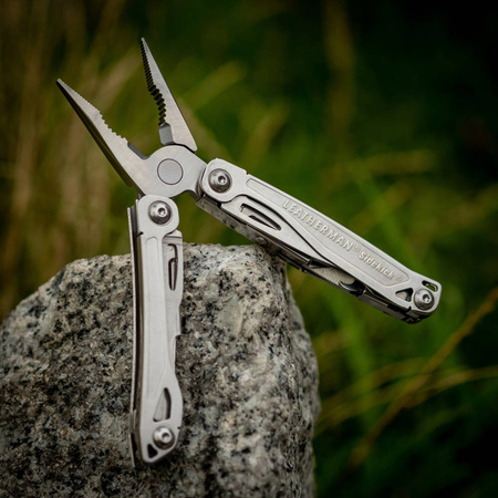 Multitool Leatherman Sidekick (831439) Stainless - 14 narzędzi