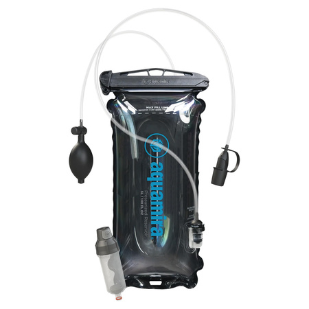 Aquamira - Bukłak na wodę - Ciśnieniowy z adapterem do filtra Frontier Max - Pressurized Reservoir 3L