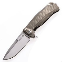Nóż składany LionSteel SR22 Titanium Bronze, Satin Blade (SR22 B)