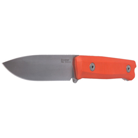 Nóż LionSteel Bushcraft G10 Orange / Stone Washed (B40 GOR)