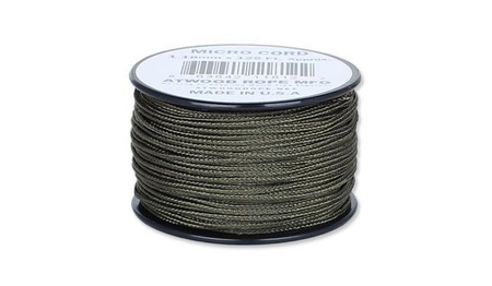 Atwood Rope - Micro Cord - 1,18 mm - Olive Drab - Szpulka 38,1m