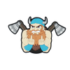 101INC - Naszywka 3D Angry Viking