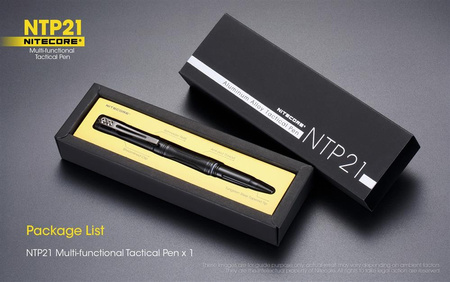 Długopis taktyczny Nitecore NTP21