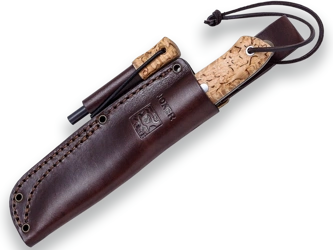 Nóż bushcraft Nordico CL115-P - Joker - Brzoza Karelska - Krzesiwo