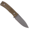Nóż LionSteel Bushcraft Green Canvas Micarta (M4 CVG)