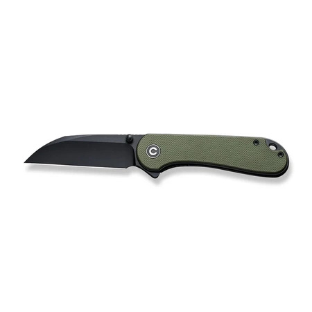 Nóż składany Civivi Elementum Wharncliffe OD Green G10, Black Nitro-V (C18062AF-2)