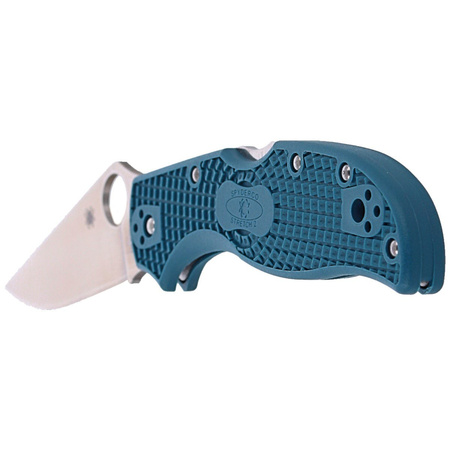 Nóż składany Spyderco Stretch 2 Blue FRN Straight Spine K390 (C90FP2K390)