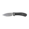Trollsky Knives - Nóż składany Mandu czarny/stalowe ostrze, wersja limitowana