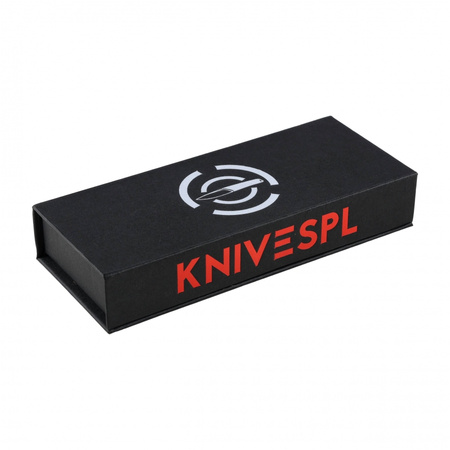 KNIVESPL - Nóż składany The First CPM MagnaCut, niebieskie G10, Stonewashed/Satin