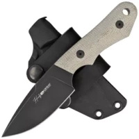 Nóż Viper Handy Green Canvas Micarta, Black Stonewashed MagnaCut (VT4042CG)