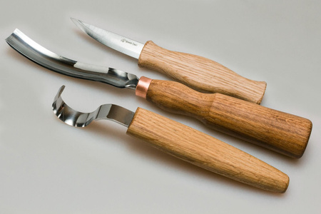 Zestaw do rzeźbienia z dłutem - BeaverCraft S14 - Spoon Carving Set with Gouge