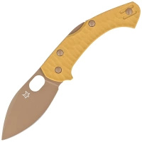 Nóż składany Fox Zero 2.0 Desert Warrior Coyote Tan FRN, Coyote Becut by Jens Ansø (FX-311 CT)