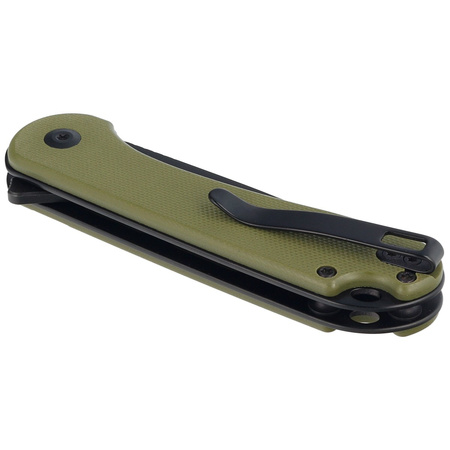 Nóż Civivi Button Lock Elementum II OD Green G10, Black Stonewashed Nitro-V (C18062P-3)