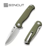 Nóż składany Sencut Errant Green G10, Satin 9Cr18MoV (S23054B-2)