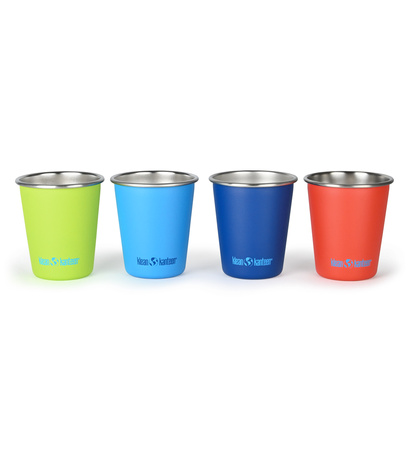 Zestaw 4 kubków stalowych Klean Kanteen Pint Cup 4Pack 295 ml Dragon Tails 4 szt.